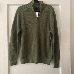NWT JCrew green sweater